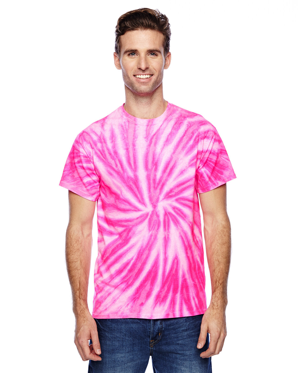 Adult Twist Tie-Dyed T-Shirt