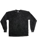 Camiseta de manga larga con lavado mineral