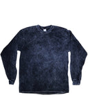 Camiseta de manga larga con lavado mineral