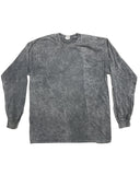 Camiseta de manga larga con lavado mineral