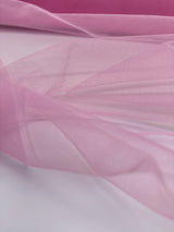 Pink Polyamide Mesh Woven Stretch Fabric
