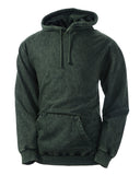Sudadera unisex para adultos con capucha y teñido anudado mineral