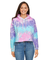 Ladies' Cropped Hooded Sweatshirt