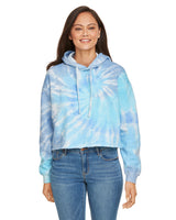 Ladies' Cropped Hooded Sweatshirt