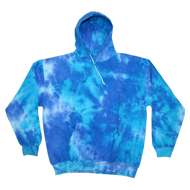 Adult Tie-Dyed Pullover Hooded Sweatshirt