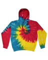 Adult Tie-Dyed Pullover Hooded Sweatshirt