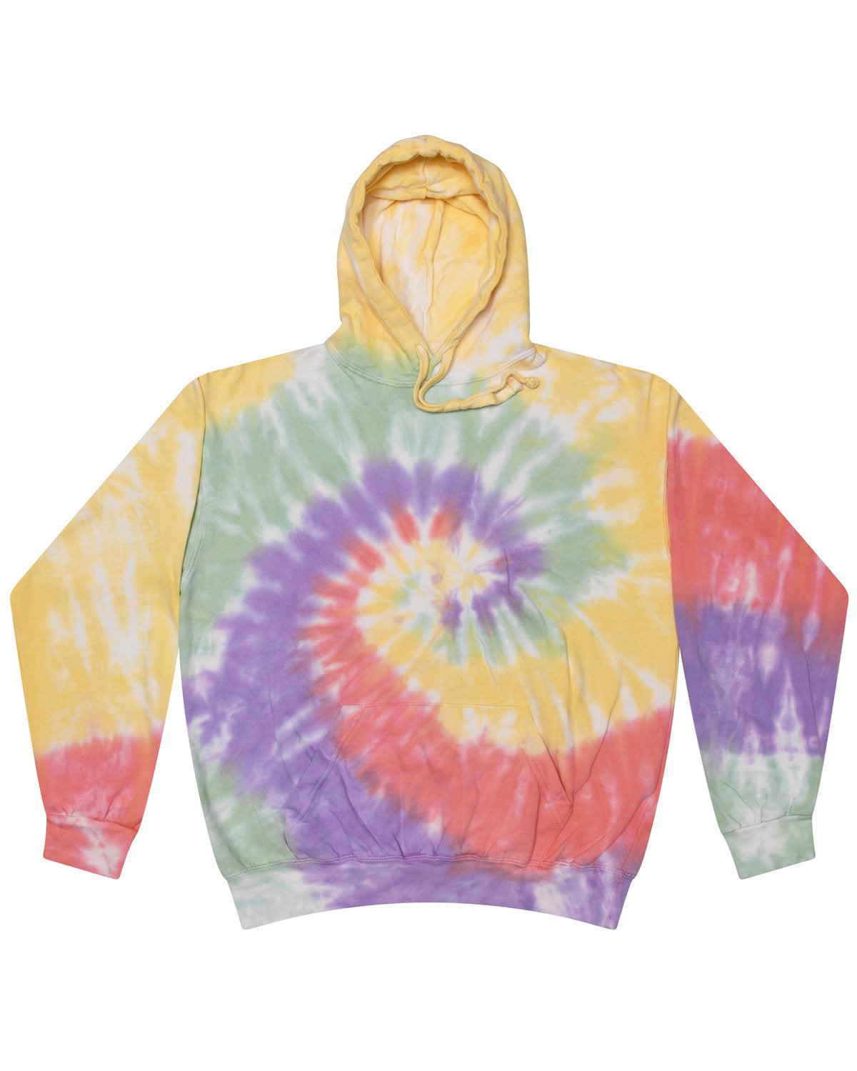 Adult Tie-Dyed Pullover Hooded Sweatshirt