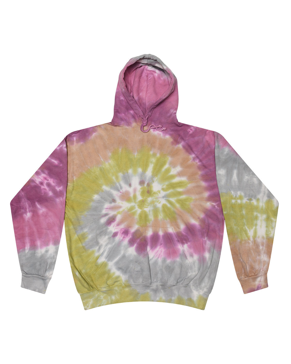 Adult Tie-Dyed Pullover Hooded Sweatshirt