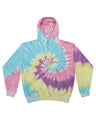 Adult Tie-Dyed Pullover Hooded Sweatshirt