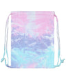 Swirl Tie-Dyed Drawstring Bag