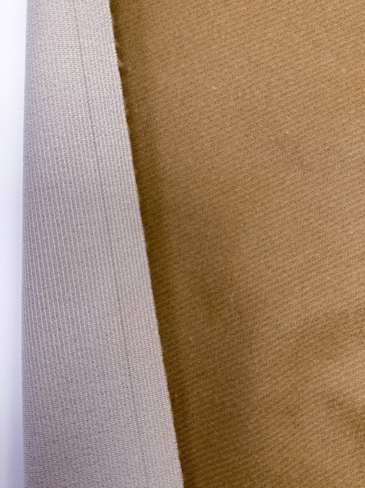 Beige Wool Blend Tweed