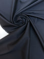 Wool Viscose Casual Fabric Black Blue
