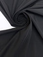 Black Polyamide Elastane Twill