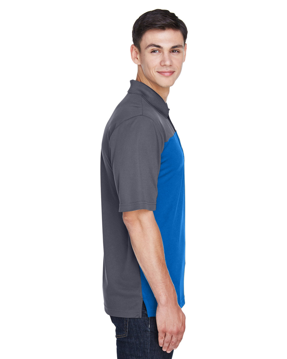 Men's Balance Colorblock Performance Piqué Polo