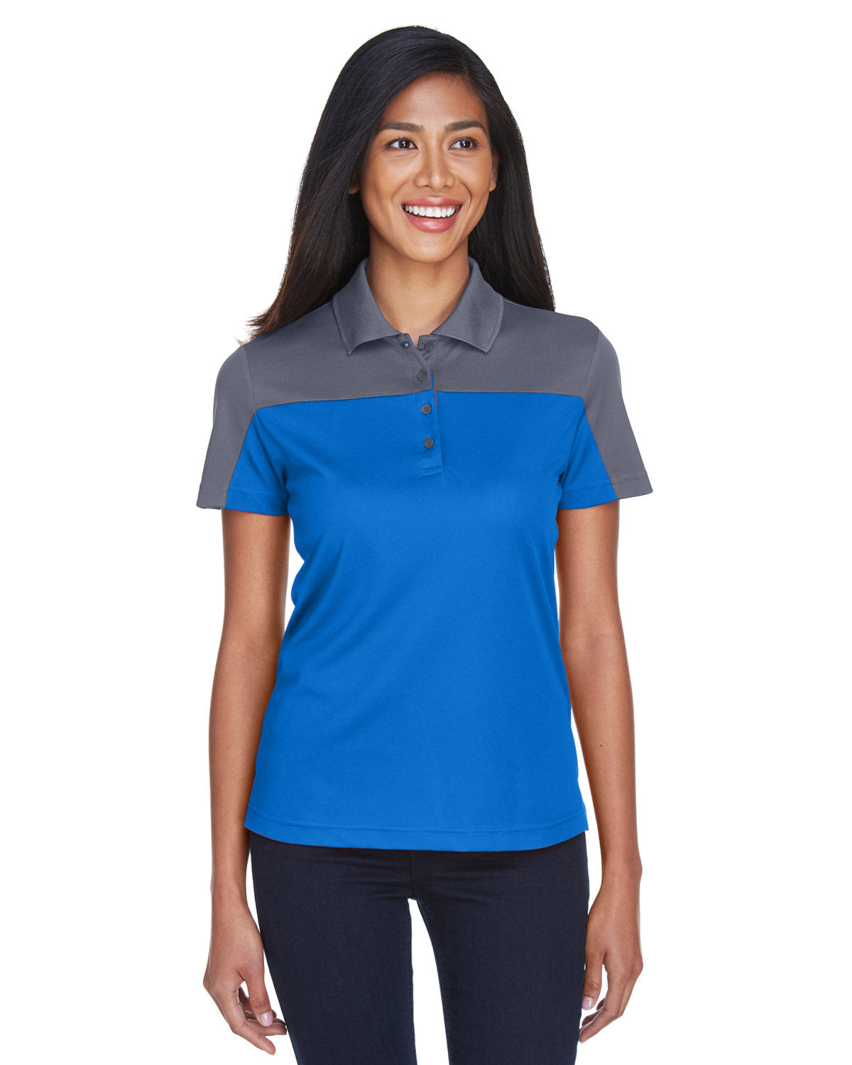 Ladies' Balance Colorblock Performance Piqué Polo