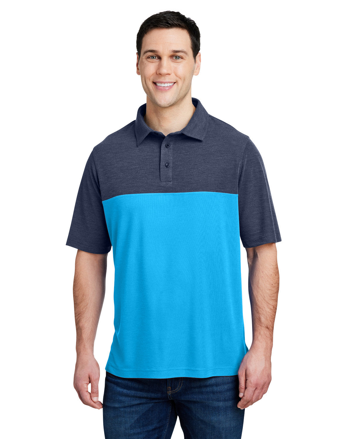 Men's Fusion ChromaSoft Colorblock Polo