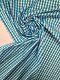 Cotton Poplin Checked Blue