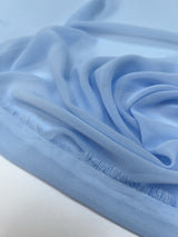 Polyamide Crepe Fabric in French Blue