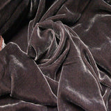 Silk Rayon Velvet Fabric - 80 Percent Rayon 20 Percent Silk, Velvet, 45" Width, 180 GSM (1 Yard)