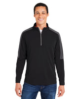 Men's Market Snag Protect Mesh Colorblock Quarter-Zip