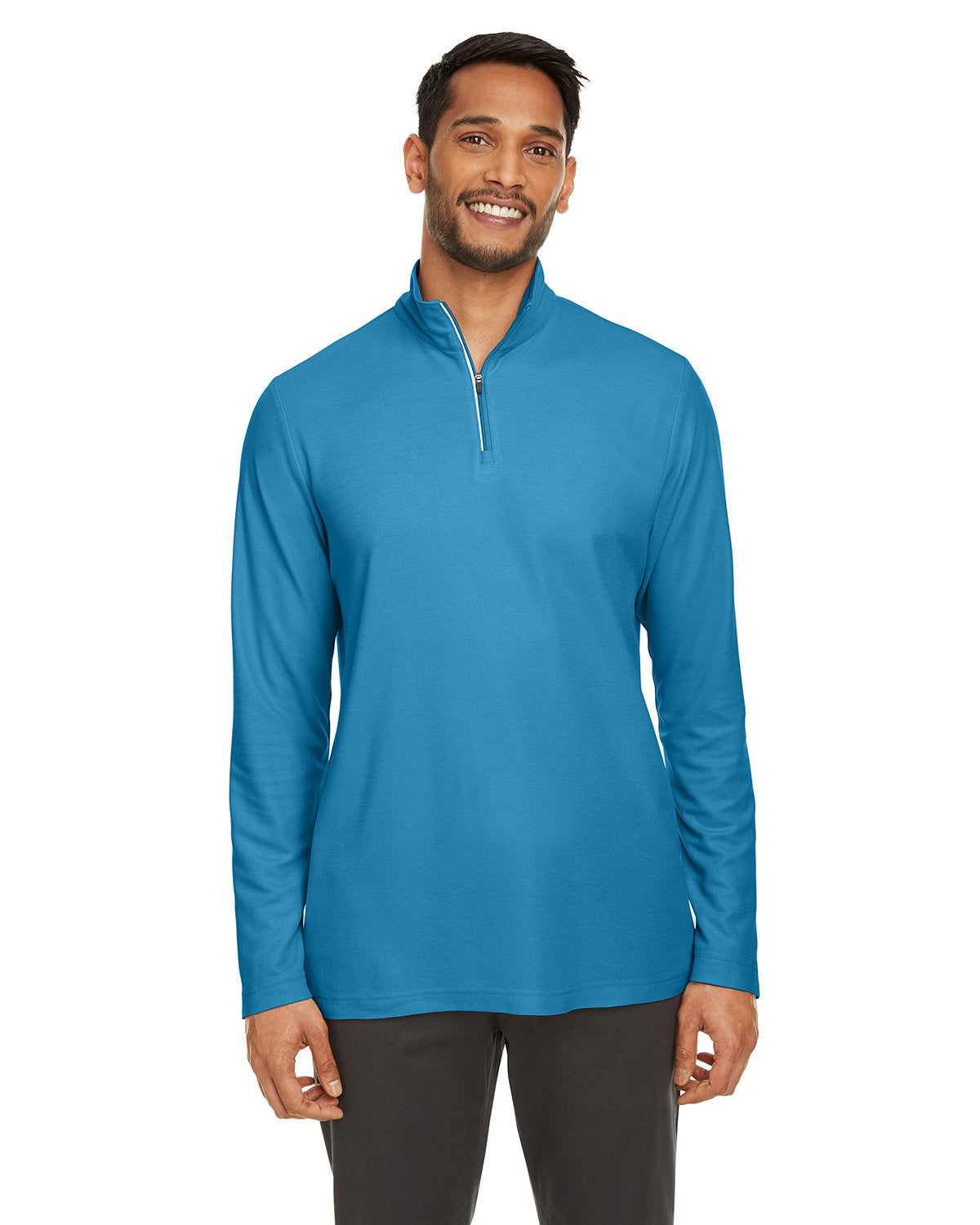 Men's Fusion ChromaSoft™ Pique Quarter-Zip