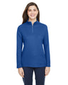 Ladies' Fusion ChromaSoft™ Pique Quarter-Zip