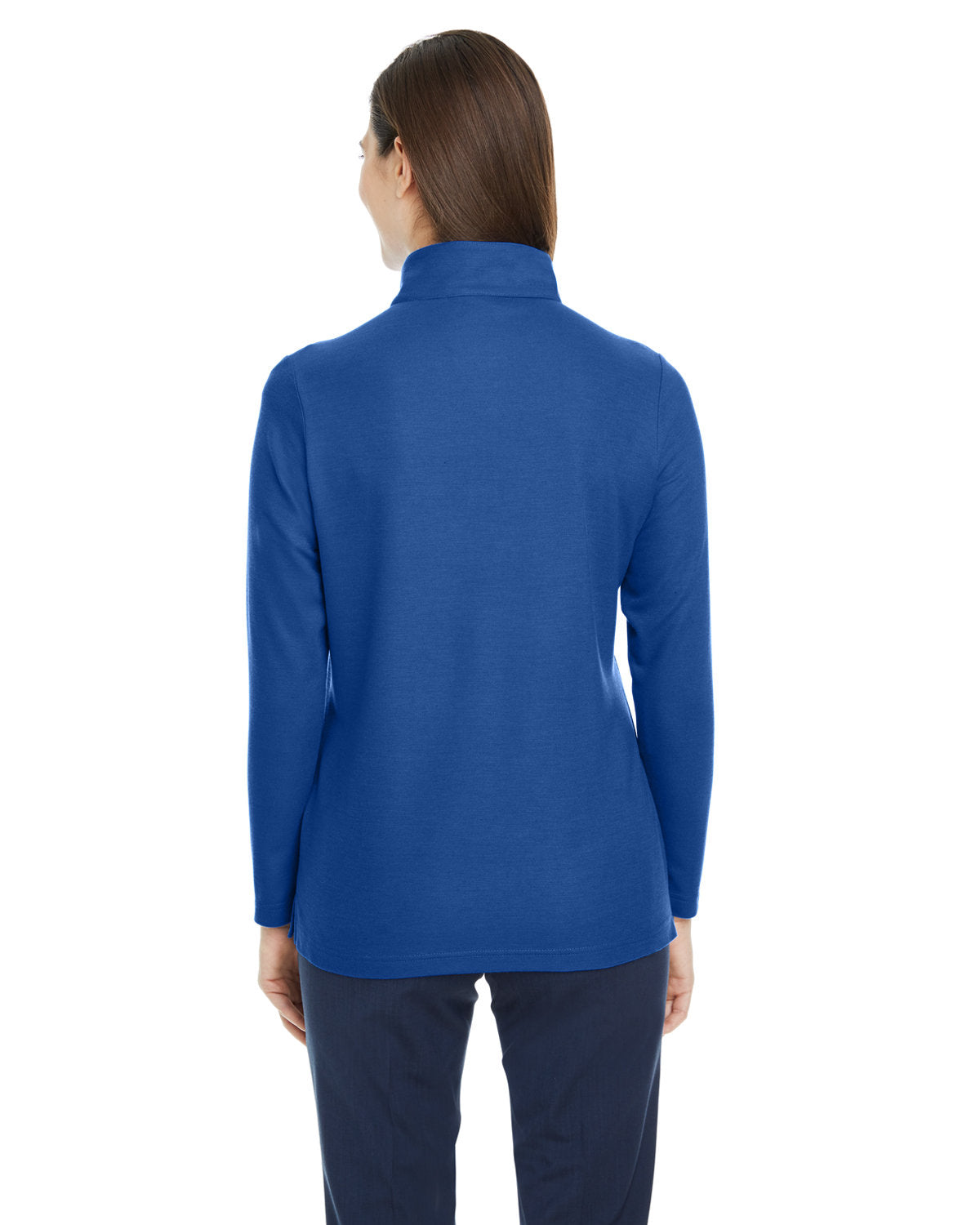 Ladies' Fusion ChromaSoft™ Pique Quarter-Zip