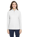 Ladies' Fusion ChromaSoft™ Pique Quarter-Zip