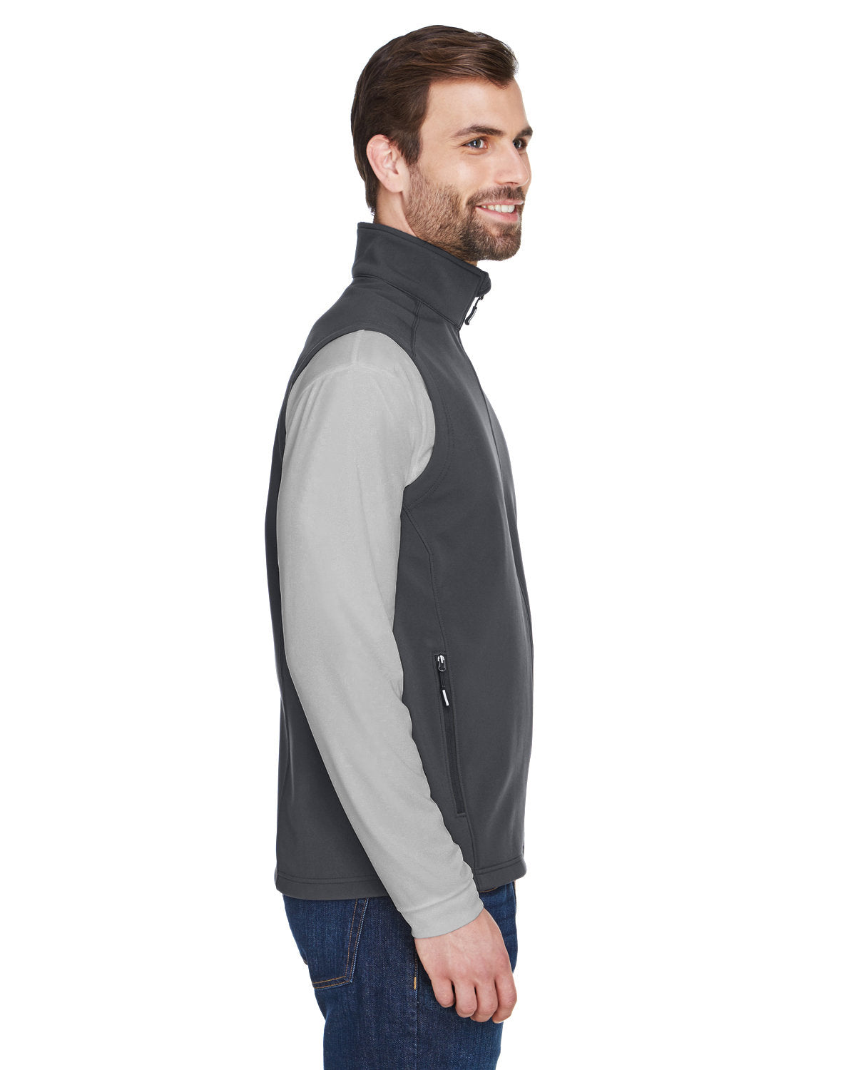 Men's Cruise Two-Layer Fleece Bonded Soft Shell Vest