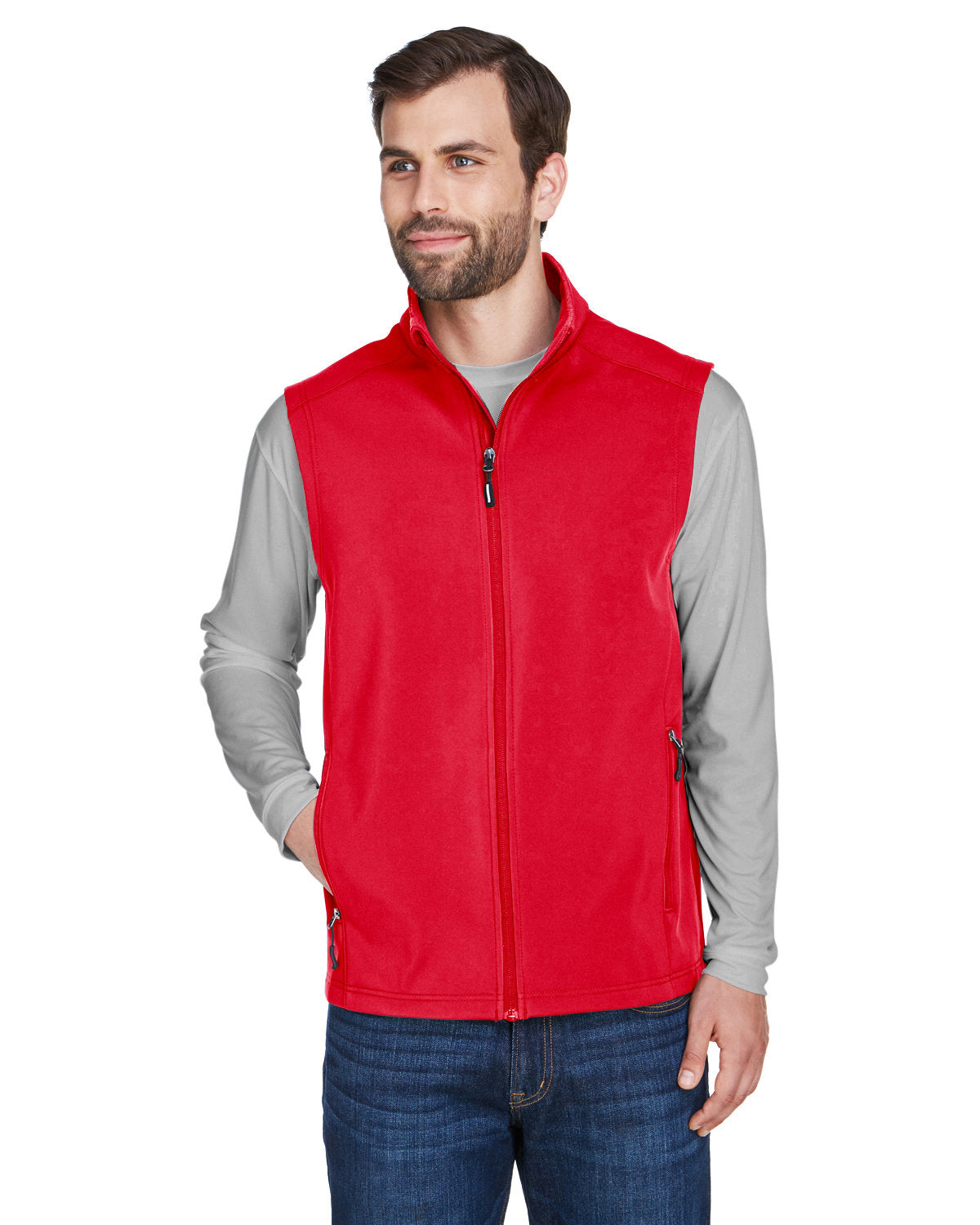 Men's Cruise Two-Layer Fleece Bonded Soft Shell Vest