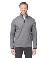 Men's Venture Heathered Stripe Quarter-Zip