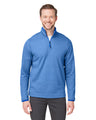 Men's Venture Heathered Stripe Quarter-Zip