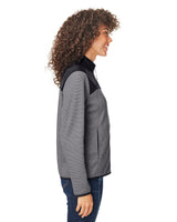 Ladies' Venture Heathered Stripe Hybrid Jacket