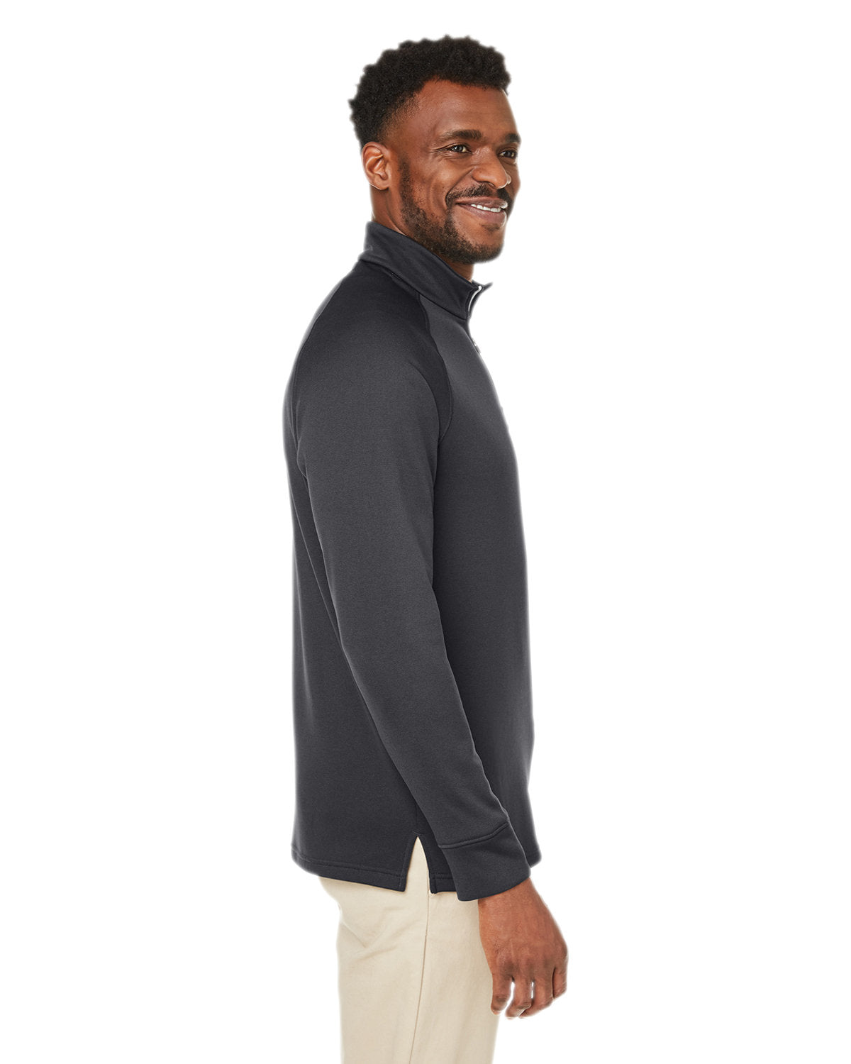 Unisex Fusion ChromaSoft™ Fleece Quarter-Zip