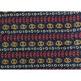 2 Yard African Print Stretch Cotton Satin Fabric Soft Lightweight 58 Inch Width
