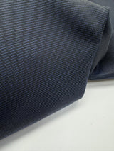 Wool Blend Suiting Fabric Blue Black