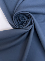 Blue Wool Blend Twill