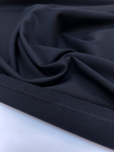 Wool Polyamide Tweed Blue