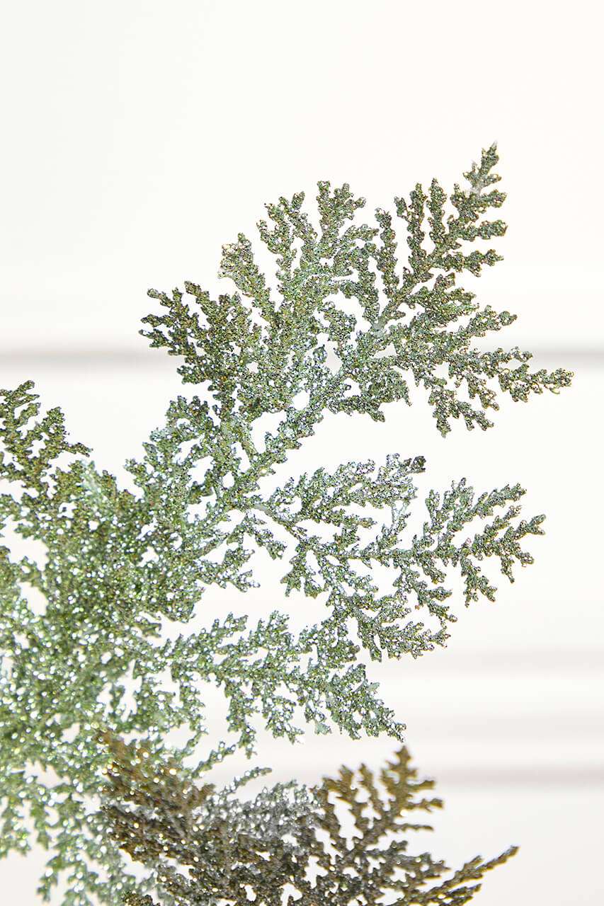 19'' Incense Cedar Glitter Spray - Sage
