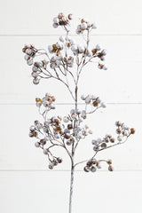 32” Cedar Snow Berry Christmas Spray