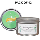 Trader Joe’s Eucalyptus Scented Candle - a Lead-Free Cotton Wick | 5.7 Oz