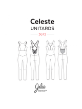Sewing Pattern Celeste Open Back Unitards by Jalie