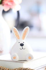 3.94" Ceramic Sitting Bunny