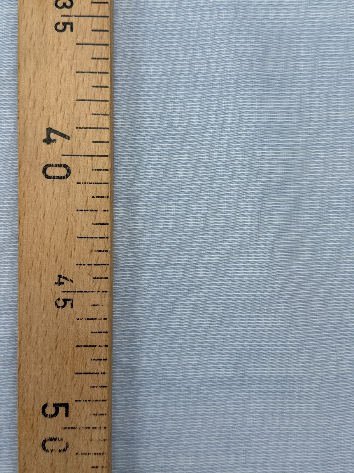 Cotton Striped Shirt Fabric Blue