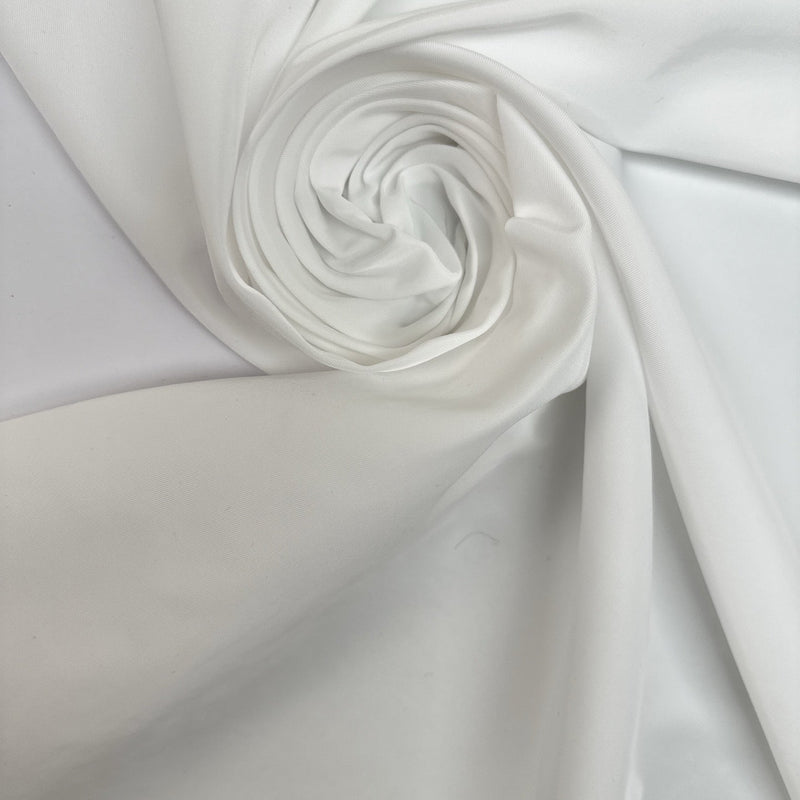White Polyamide Combined Woven Fabric