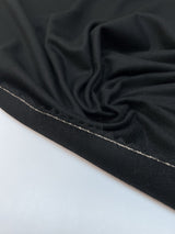 Black Wool Suit Fabric