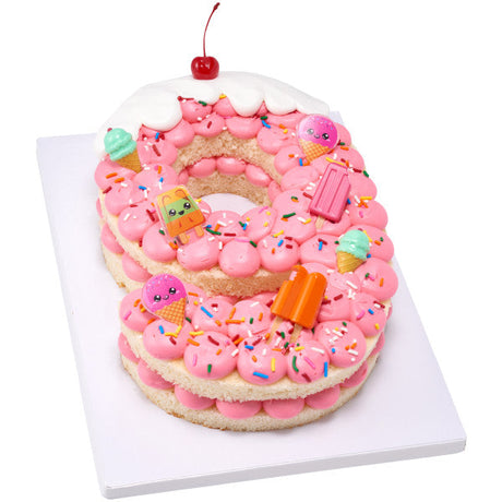 Cool Treat Assortment Ice Cream Popsicle themed Cupcake Cake Decorating pics 144 set