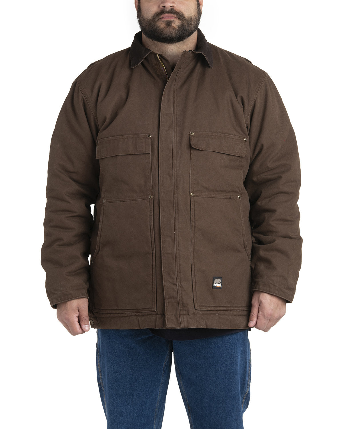 Men's Tall Highland Washed Chore Coat