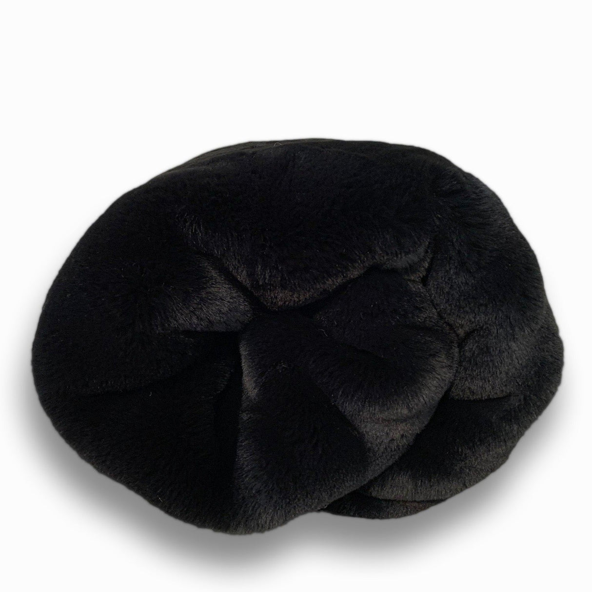 Soft Cozy Faux Fur Fabric - Black, 50" X 60" (1 Piece)