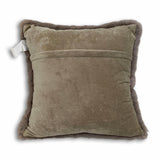 Soft Cozy Fuzzy Faux Fur Pillow - Faux Fur Fabric, Solid, 20" X 20", Black, Charcoal Gray, Offwhite, Silver, Mocha, Rose, Navy, Honey Gold, Teal Blue (1 Piece)